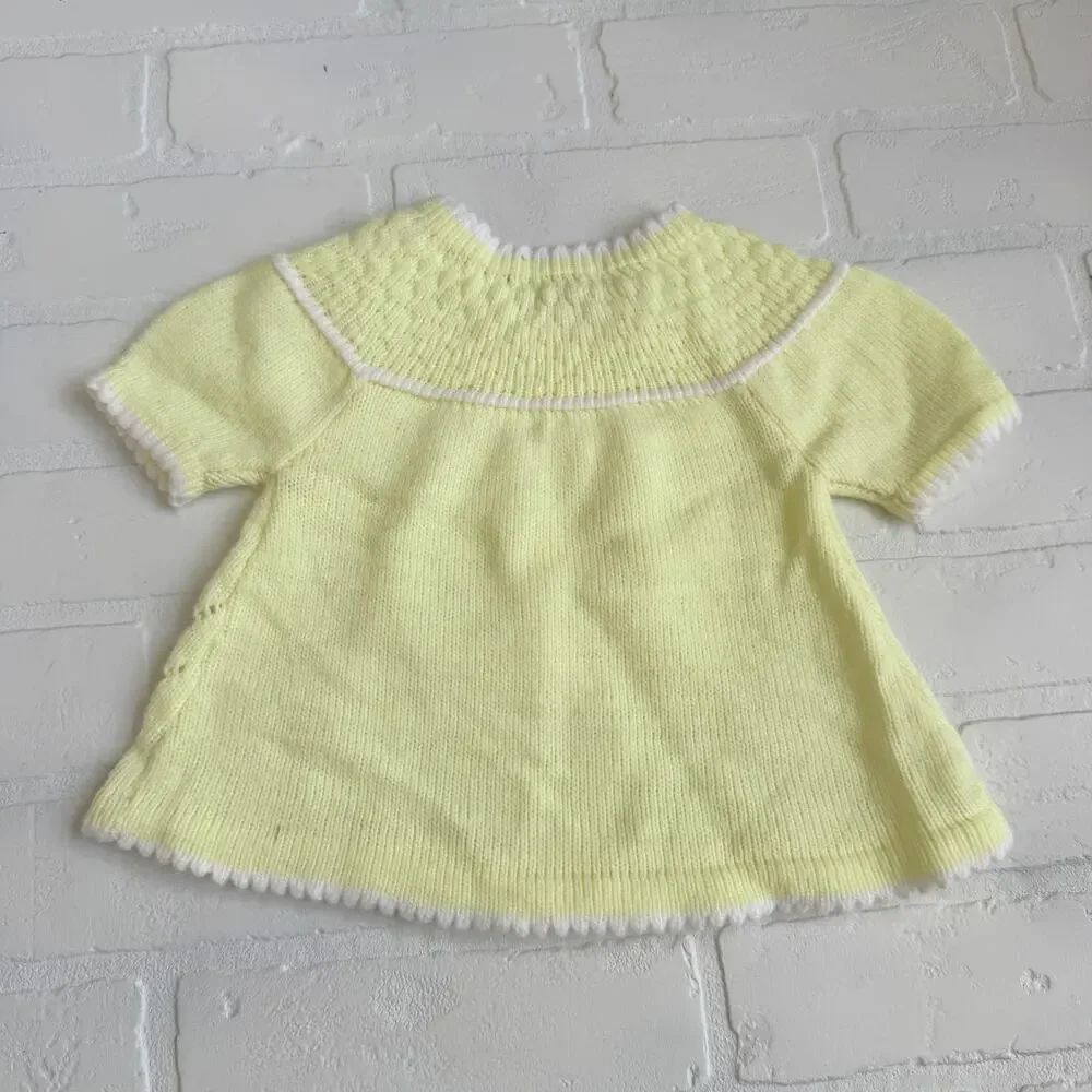 Adorable Vintage Baby Girl Clothes or Doll Pastel Dress Romper Set of 5